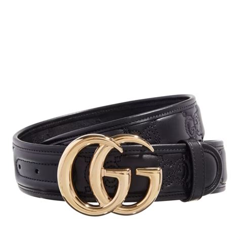 gucci riem dames zwart goud|gucci leather belts.